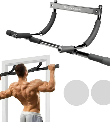 Pull up Bar with Silicone Pads and Set of 3 Booty Band