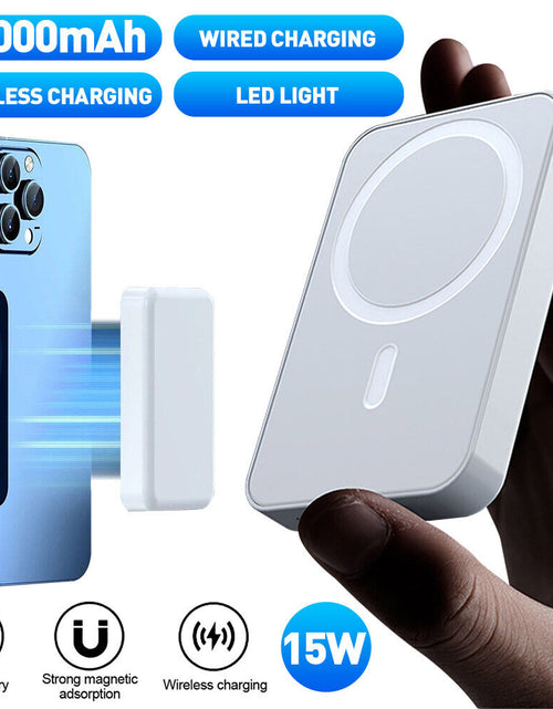 Load image into Gallery viewer, 20000Mah Power Bank Magnetic Battery Pack Wireless Charger for Iphone 14/13/12
