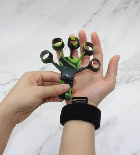 Finger Gripper Finger Exerciser Guitar Finger Exerciser 6 Resistant Levels Recovery Physical Tools Hand Strengthener for Patient