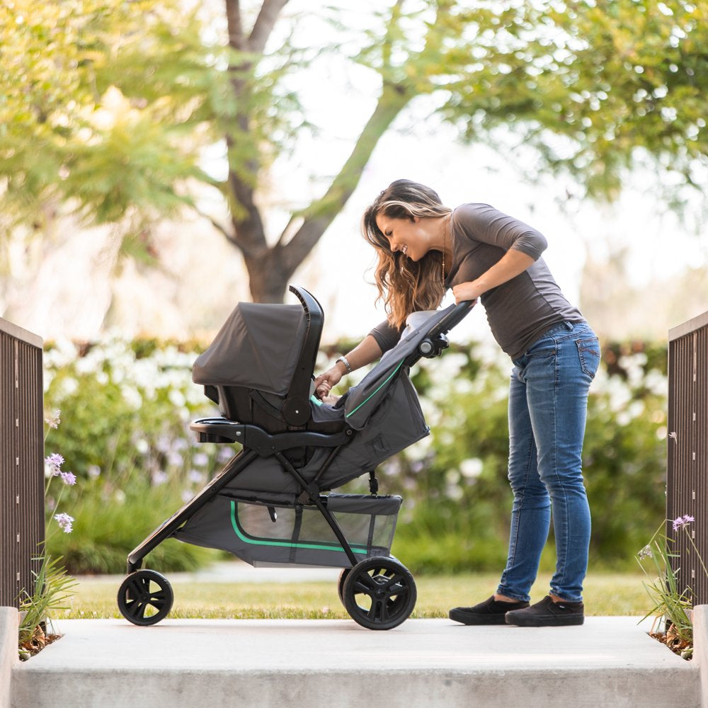 EZ Ride Travel System Stroller - Cozy Mint